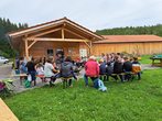 Singen am Lagerfeuer