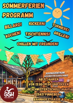 Ferienprogramm im Jugendzentrum GSH