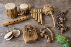 Instrumente basteln mit dem Musikverein