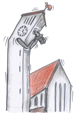 Komm mit auf den Kirchturm!