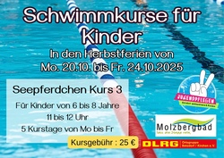 Seepferdchen-Kurs 3 Herbst