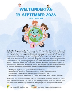Weltkindertag Selters/Ts. in Eisenbach
