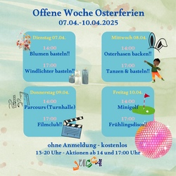 Offene Woche im JUCCA