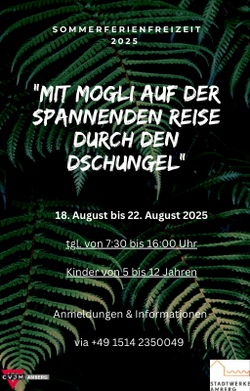 Mit Mogli auf der spannenden Reise durch den Dschungel