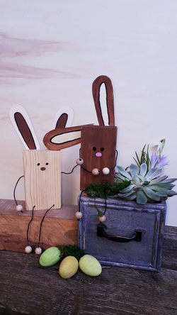 Osterwerkeln mit Holz