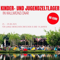 Kinder- und Jugendzeltlager in Kallmünz/ Zaar 