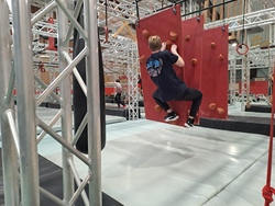 Besuch im Ninja Parcours 