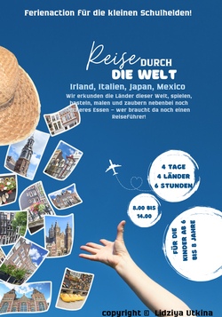 Reise durch die Welt