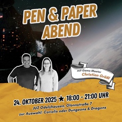 Pen & Paper Abend @juz_odelzhausen