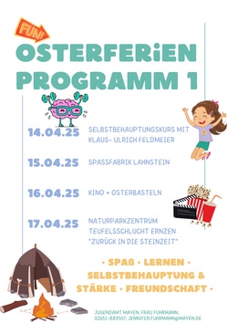 Osterferienprogramm Woche 1