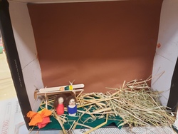 Kreativ-Werkstatt "Viel los im Stall" - Wir gestalten ein Krippe