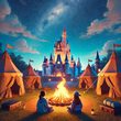 Mädchenzeltlager - Disneyland