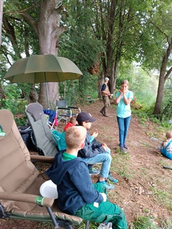 Karpfen, Hecht und Lagerfeuer