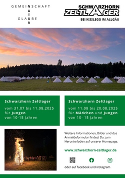 Schwarzhorn Zeltlager 1