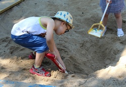 Freies Spielen im Sand + WaterWerk I