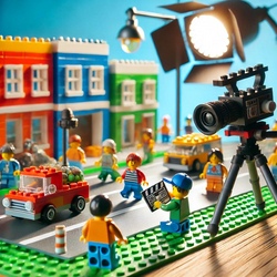 LEGO-Stopmotion gesponsert von  Endress+ Hauser 