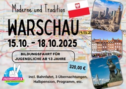 Warschau - Tradition und Moderne (Zahlung erst nach Aufforderung!)