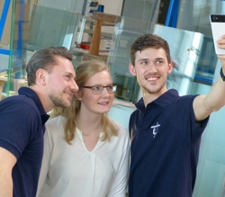 Praktikum in der Fertigung v. Teutemacher Glas GmbH