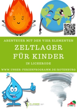 &bdquo;Abenteuer mit den vier Elementen - Entdecke Feuer, Wasser,  Erde, Luft&ldquo;