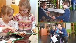 Kinderführung im Museum mit Bastelaktion