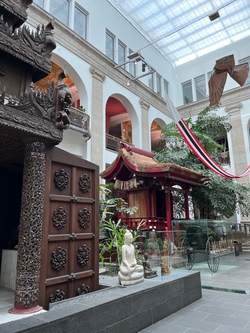 Nachts im Museum - Besuch des Überseemuseums in Bremen