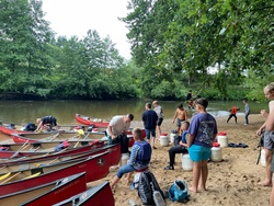 Kanutour auf der Hunte