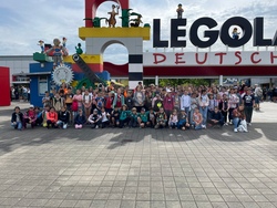 Eröffnungsfahrt ins Legoland