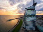Aussichtsplattform ATLANTIC Hotel Sail City