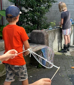 Sommer - Sonne - Seifenblasen