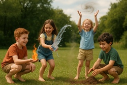 Stark wie ein Held - Das Abenteuer mit den vier Elementen (11-14 Jahre)