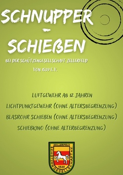 Schnupperschie&szlig;en bei der Sch&uuml;tzengesellschaft Zellerfeld