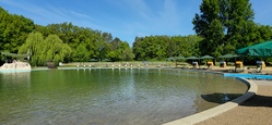 Badeparty im Naturbad