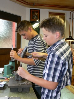 Armspange aus Kupfer