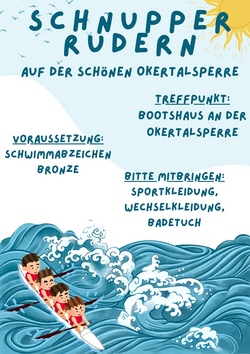Schnupperrudern auf der Okertalsperre
