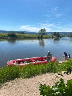 Schlauchboot-Tour - Landkreisaktion