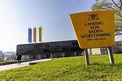 Wir besuchen den Landtag in Stuttgart