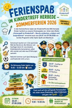 Ferienangebot Kindertreff & OGS Herbede 1. Woche