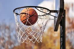 Lustiges Basketball