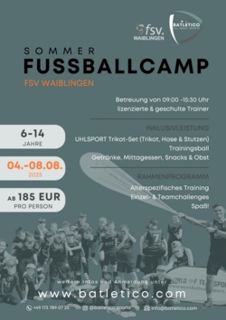 Fußballcamp FSV Waiblingen 