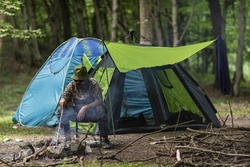 &Uuml;bernachtung am JUZ mit Zelt und Schlafsack