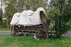 Mit dem Planwagen durch die Welt