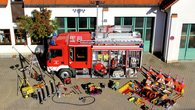 Wasser marsch - Besuch bei der Feuerwehr Biberbach
