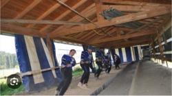 Tauziehclub Zell schnuppern in der Luft der Weltmeister