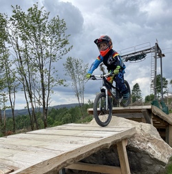 Mountain Bike und Downhill Park