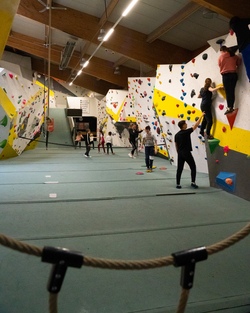 Fahrt zum Bouldern