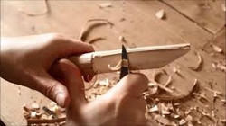 Holzmesser schnitzen