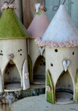 Vogelh&auml;uschen t&ouml;pfern