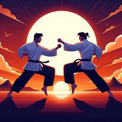 Judo- Die Kunst des Fliegens. Schwerkraft mal anderst. 