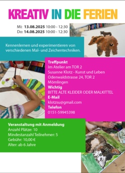  Kreativ in die Ferien