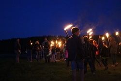 Fackelwanderung in Emskeim